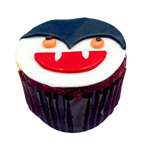 Vampire Bite Cupcake