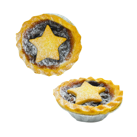Christmas Mince Pie with Star Top