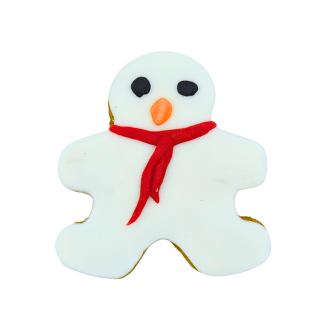Ginger Snowman Cookie (Plain)