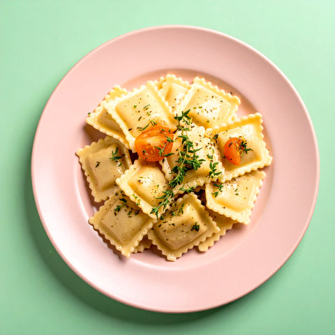 Vegan Tomato & Oregano Ravioli