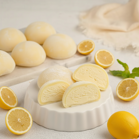 Lemon Mochi 24 Pack