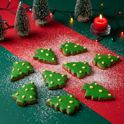 Christmas Tree Cookie (Plain)