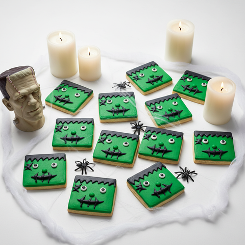 Green Frankenstein Cookie