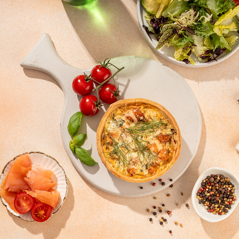 Salmon & Spinach Quiche 255g
