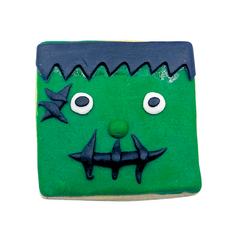 Green Frankenstein Cookie