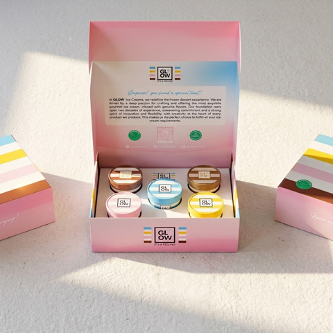 5 Pack Premium Ice Creams Box Premium Large