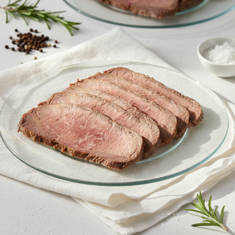 Cooked Beef Rump Steak Sliced Premium 500 g