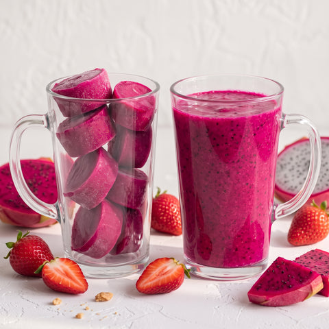 Dragon fruit & Strawberry Smoothie Cubes Premium 320g