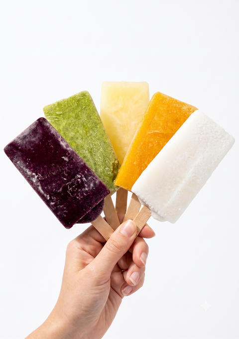 Hydration Electrolyte Ice Pops Premium Large 5 Pack