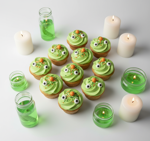Candy Eye Cupcake