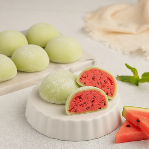 Water Melon Mochi Ice Cream 24 Pack