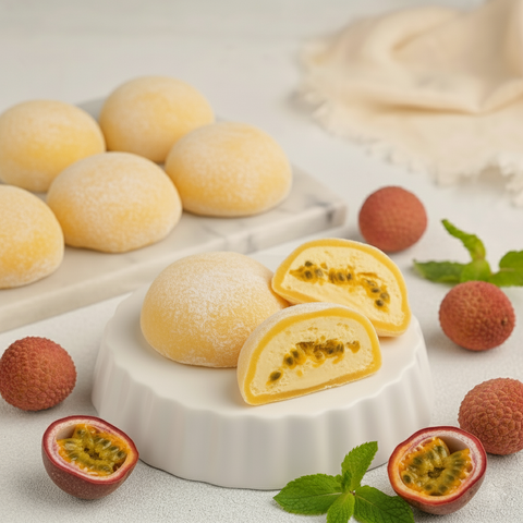 Passion Fruit Mochi 24 Pack