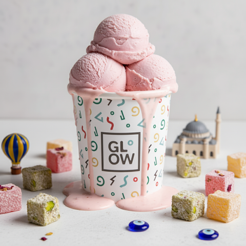 Turkish Delight Ice Cream 500ml