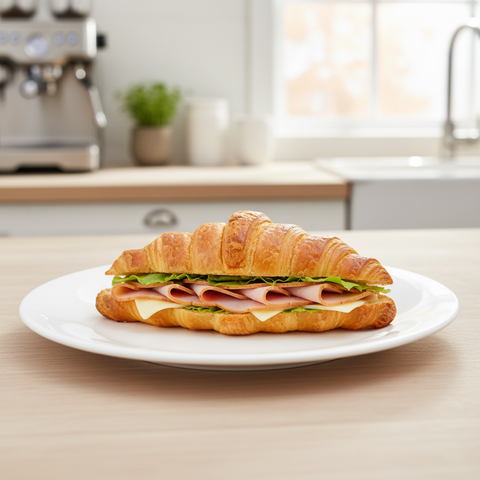 Smoked Turkey With Cheese Croissant Sandwich 176G