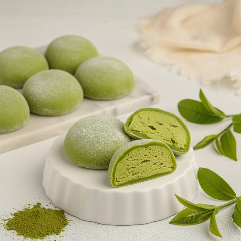 Green Tea Mochi 24 Pack