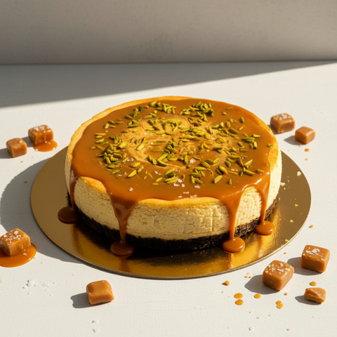 Salted Caramel Brownie Cheesecake 2.5kg