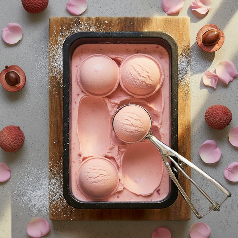 Rose & Lychee Premium Sorbet 4L