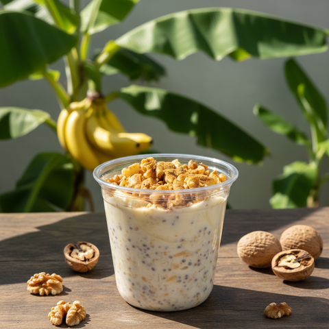 Banana Walnut Overnight Oats 300G
