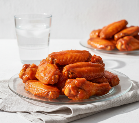 Marinated Pre-Cooked Chicken Wings 1KG