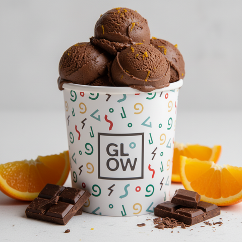 Chocolate Orange Ice Cream 500ml
