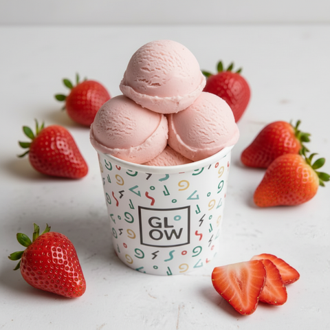 Strawberry Premium Ice Cream 100ml