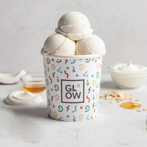 Plain Frozen Yoghurt Ice Cream No Added Sugar 500ml