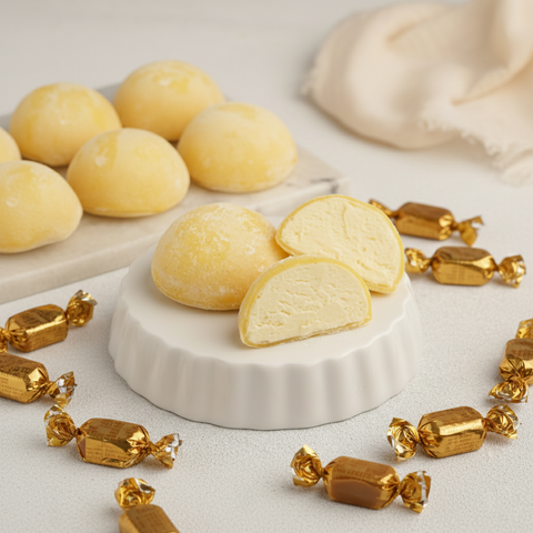 Salted Caramel Mochi Premium Ice Cream 24 Pack