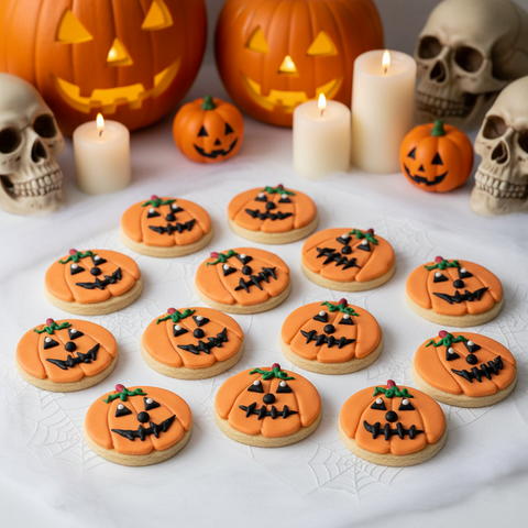 Halloween Pumpkin Cookie