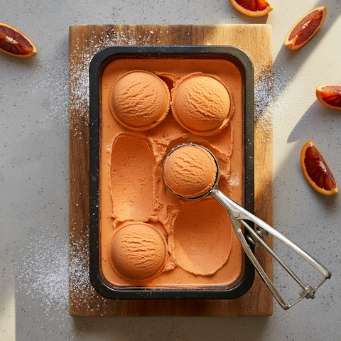 Blood Orange Sorbet Ice Cream 4L