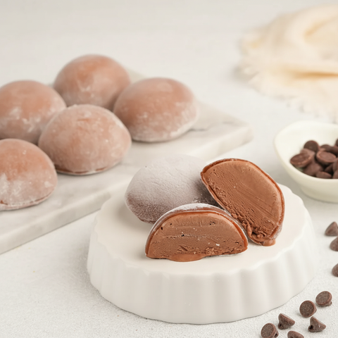 Double Chocolate Chip Mochi Premium Ice Cream 24 Pack