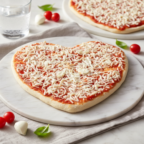 Heart-shaped Pizza 490g