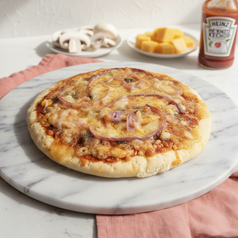 Mushroom & Cheese Pizza 220g