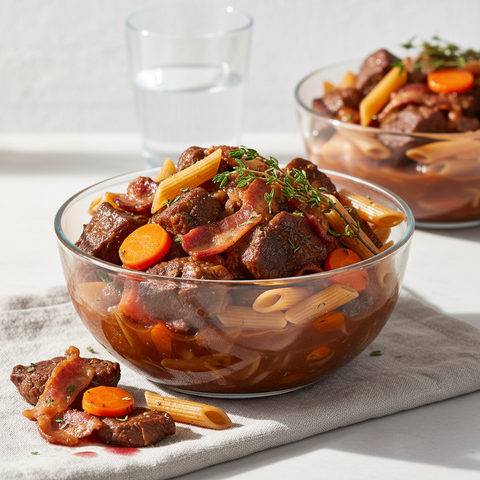 Beef Bourgignon With Pasta 450G