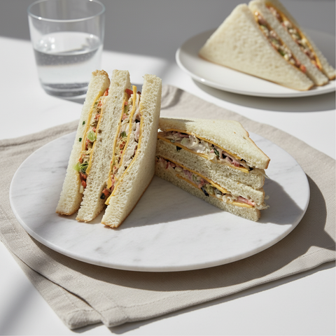 Cheddar Cheese & Coleslaw Sandwich 220G