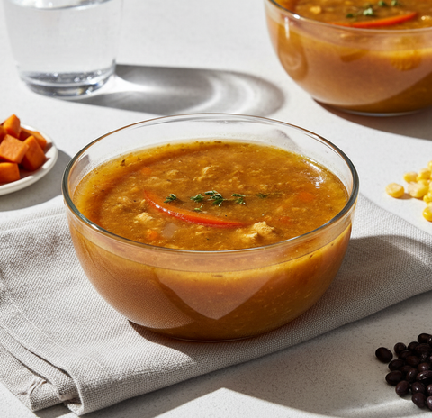 Sweet Potato, Corn & Black Bean Soup 500ml