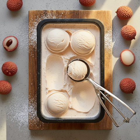 Lychee Premium Ice Cream 4L