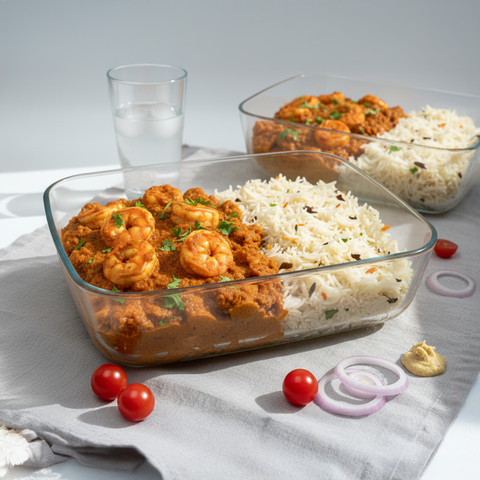 Prawn Tikka Masala With Jeera Rice 360G