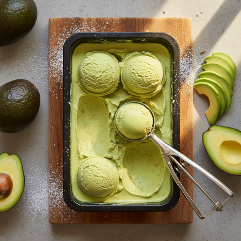 Vegan Avocado Ice Cream  4L