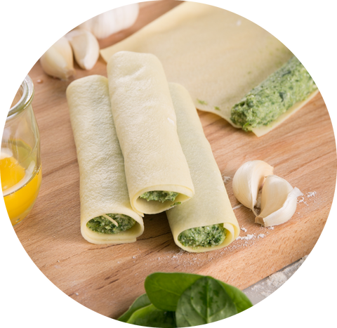 Spinach Ricotta Cannelloni