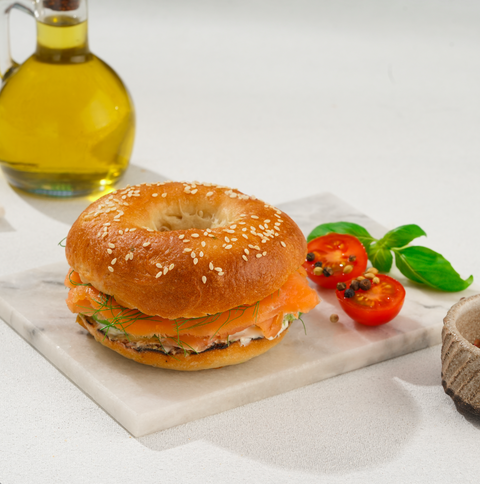 Smoked Salmon Avocado Bagel Premium 175G