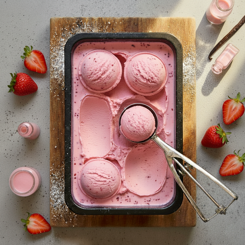 Strawberry Premium Ice Cream 4L