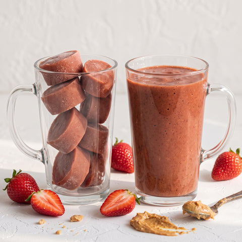 Strawberry & Peanut Butter Smoothie Cubes Premium 320g