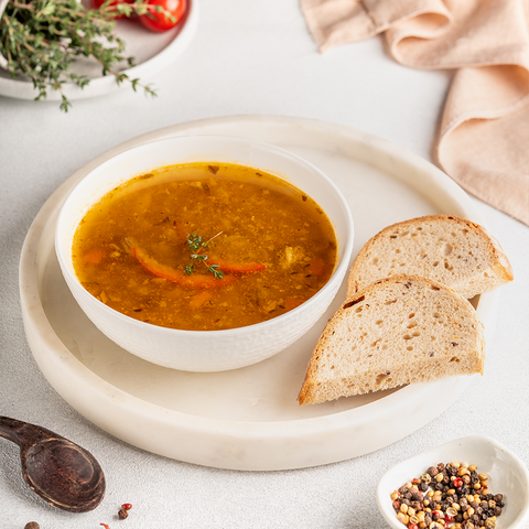 Sweet Potato, corn and black bean soup