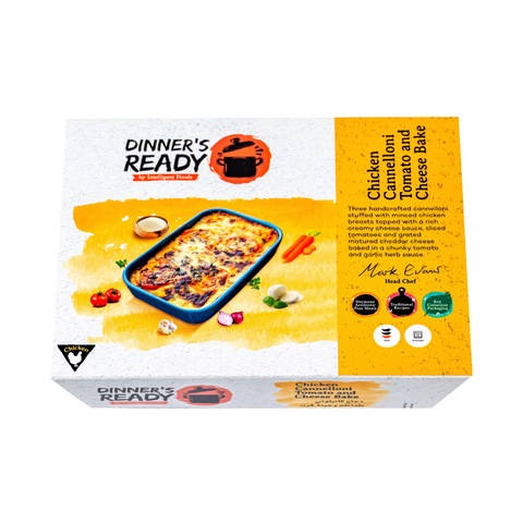 Chicken Cannelloni Tomato And Cheese Bake