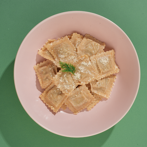 Vegan Tomato & Oregano Ravioli